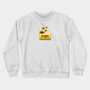 Funny folder Crewneck Sweatshirt